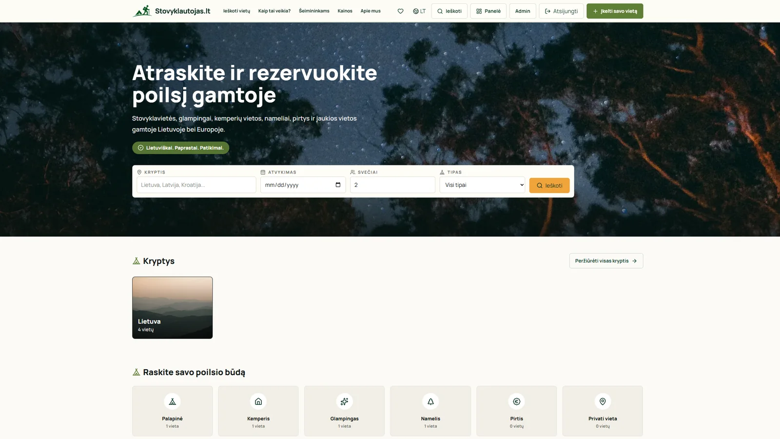 Stovyklautojas.lt